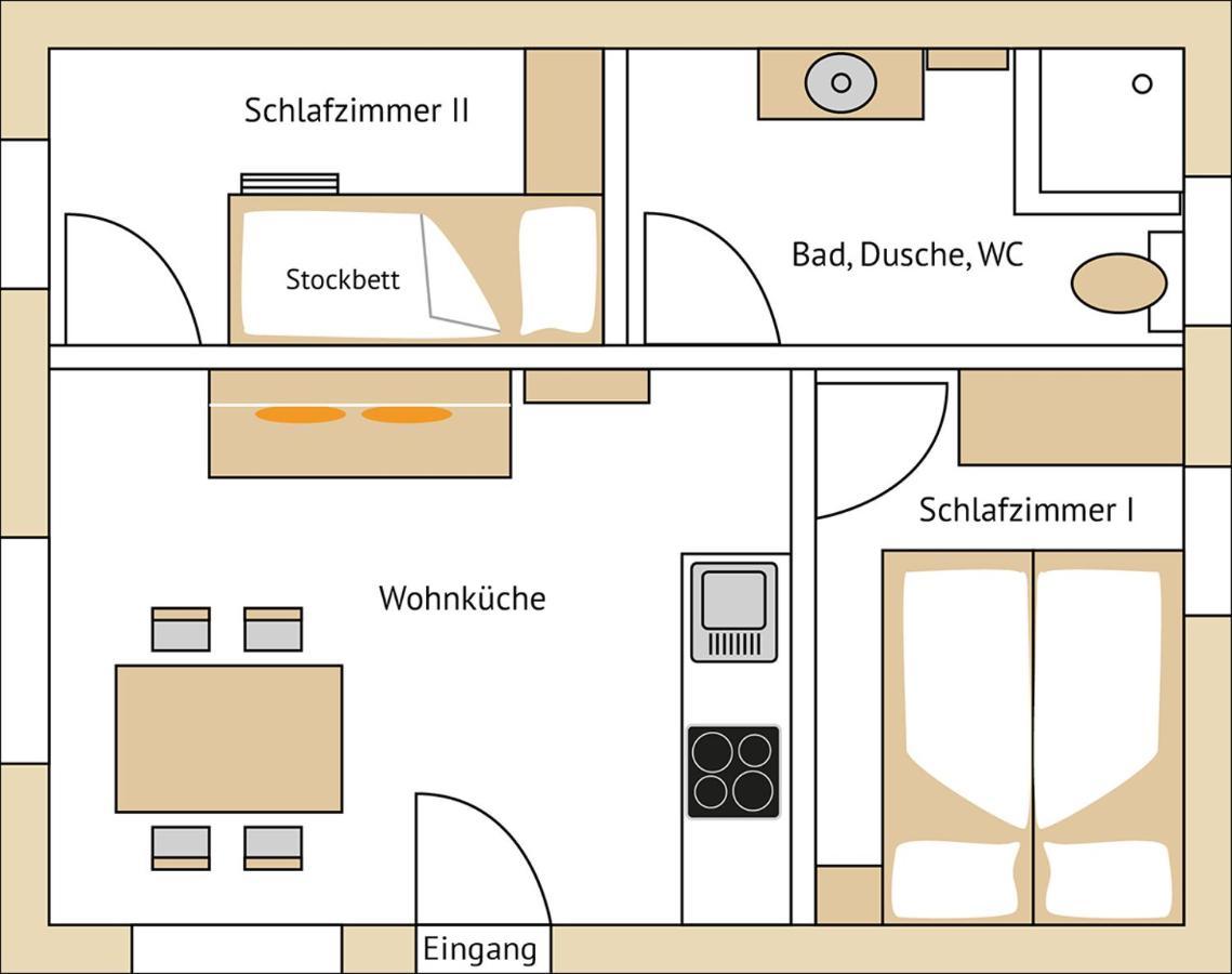 Mountain-Chalets Sonnenberg 努齐德斯 外观 照片